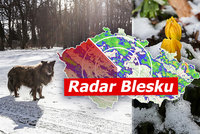 Náledí se v Česku protáhne do neděle. Dorazí i husté sněžení, sledujte radar Blesku