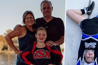 Holčička (11) přišla v dětství o nohu: Stala se ale fantastickou roztleskávačkou a chce na paralympiádu