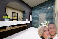 Nikol Štíbrová ukázala luxusní koupelnu: Smaragdová moderna s otevřenou sprchou a „teplým“ záchodem!