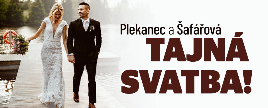 Tajná svatba Tomáše Plekance a Lucie Šafářové