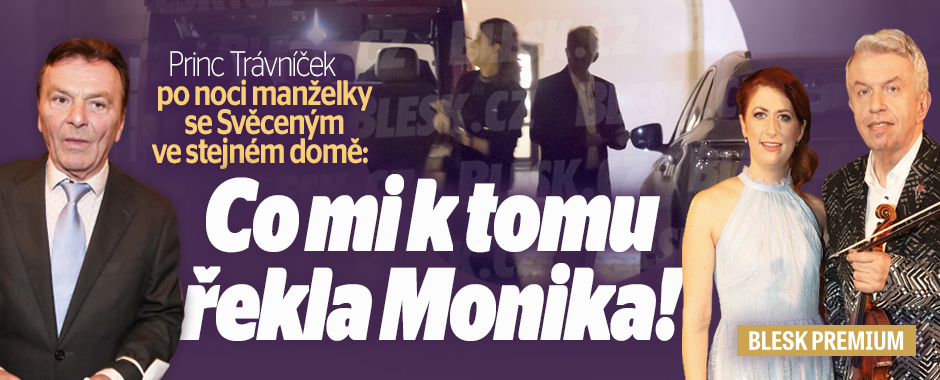 Trávníček po noci manželky se Svěceným: Co mi k tomu řekla!