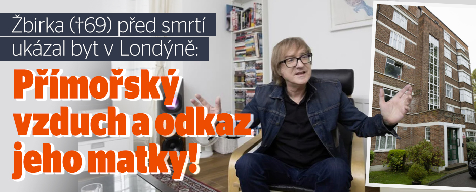 Meky Žbirka (†69) před smrtí ukázal byt v Londýně