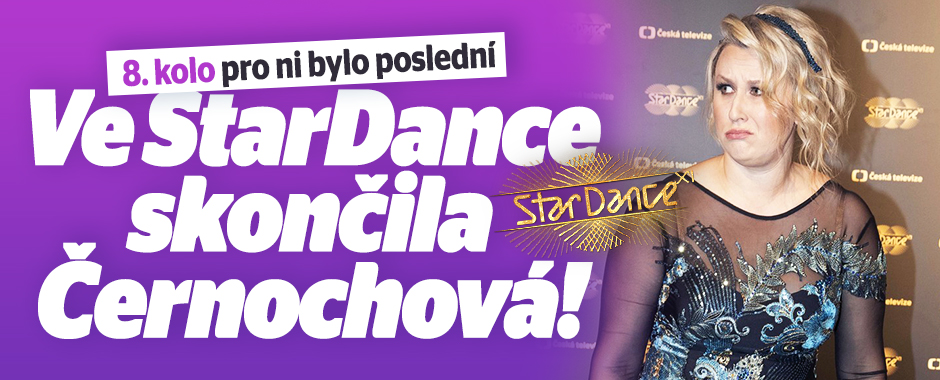 8. kolo StarDance bylo posledním pro Terezu Černochovou