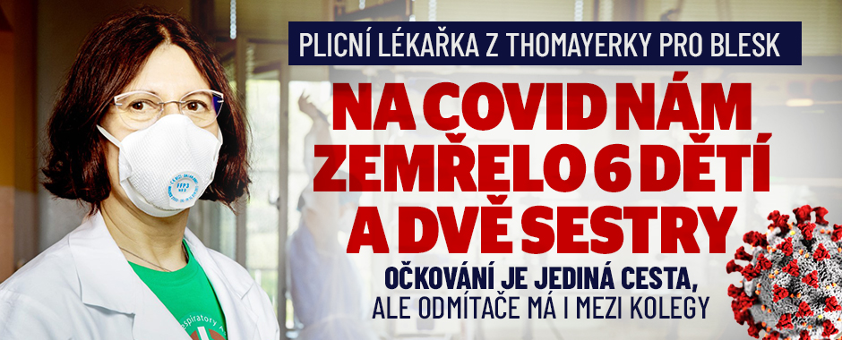 Přední lékařka o smrti dvou sestřiček i odmítání očkování