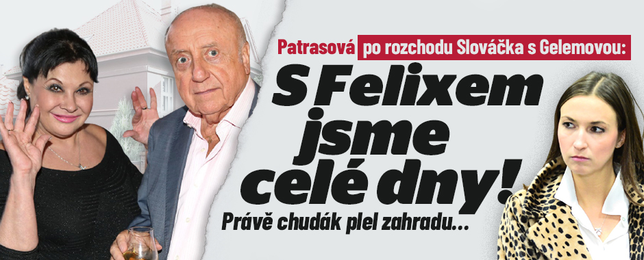 Dáda po rozchodu manžela s milenkou: S Felixem jsme celé dny