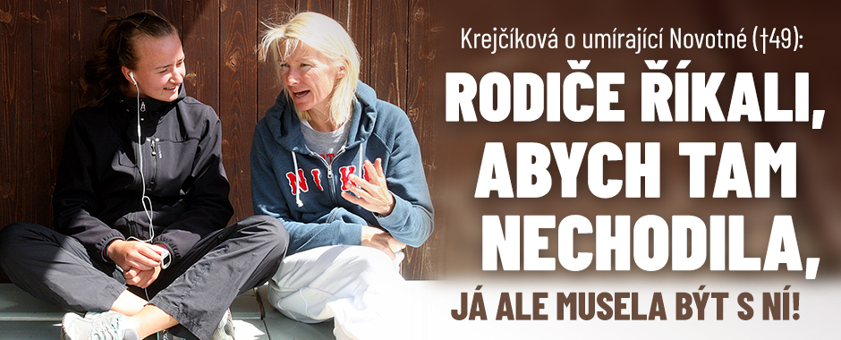 Krejčíková s Novotnou (†49) zůstala až do úplného konce