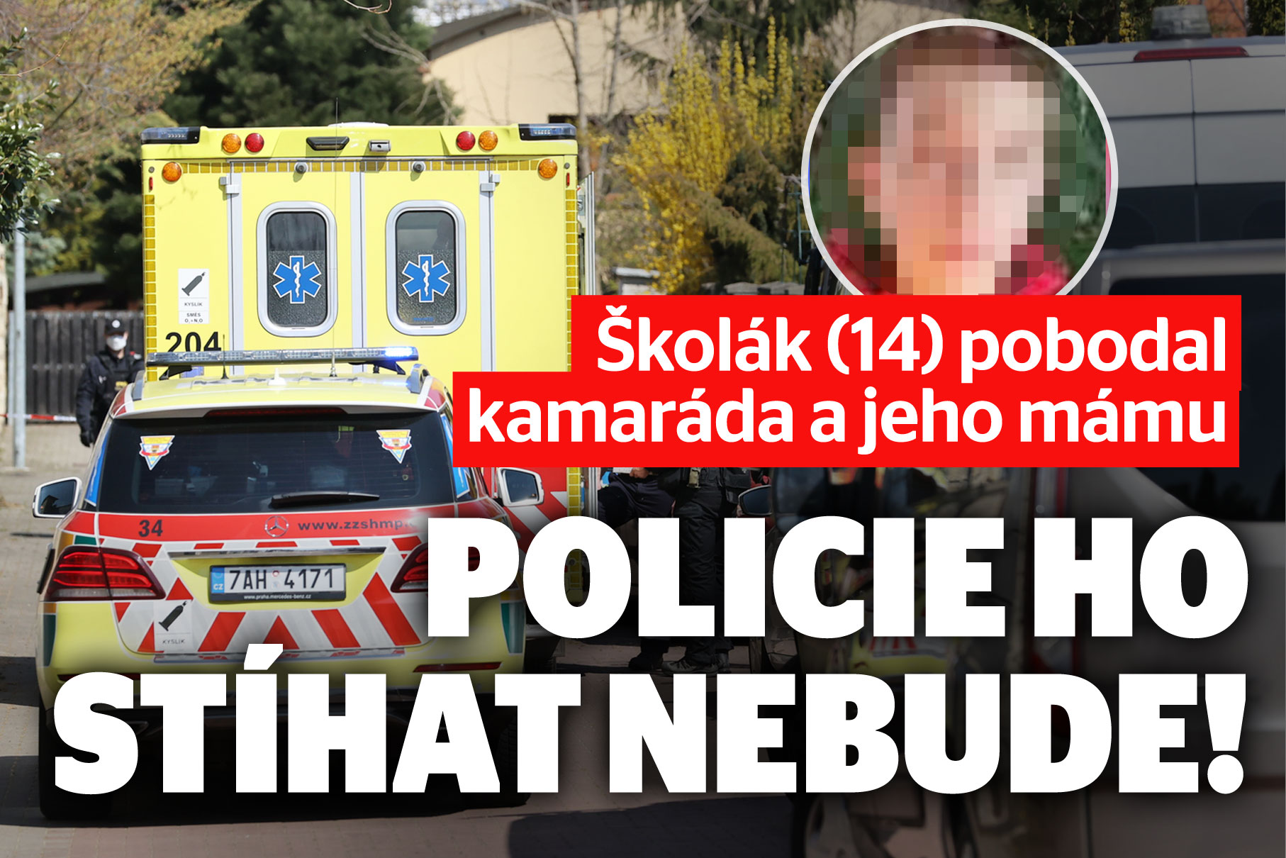 Kluk (14) pobodal mámu a syna: Policie zastavila stíhání