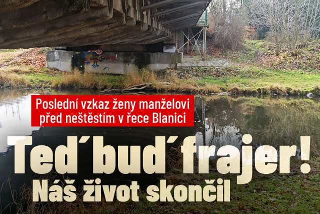 Matku s chlapcem zachránili z řeky: Drsný vzkaz manželovi