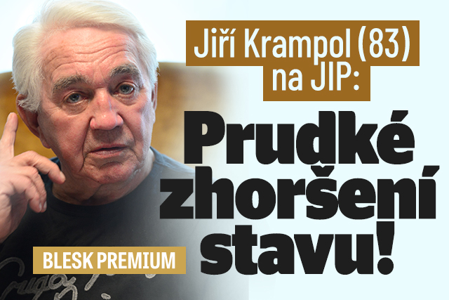 Jiří Krampol (83) na JIP: Prudké zhoršení stavu!