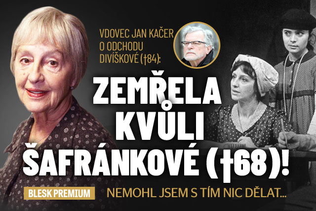 Jan Kačer o odchodu Divíškové: Smrt kvůli Šafránkové!