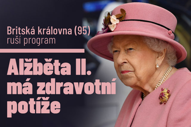 Alžběta II. ruší program: Na vině jsou zdravotní potíže