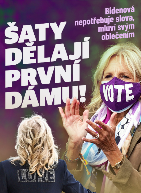 Bidenová nepotřebuje slova, aby řekla, co si myslí