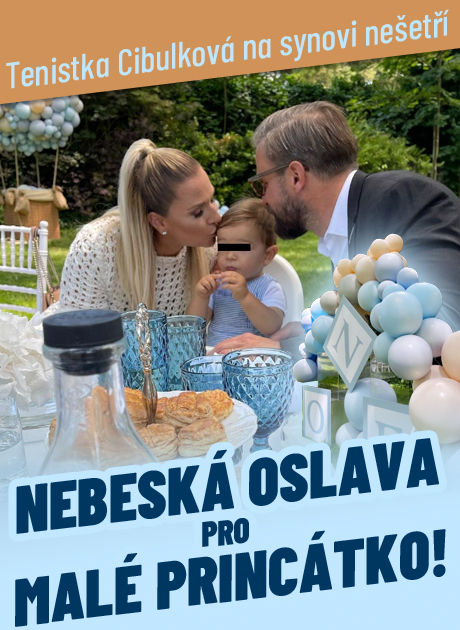 Cibulková se plácla přes kapsu: Nebeská oslava pro prince Jakuba!