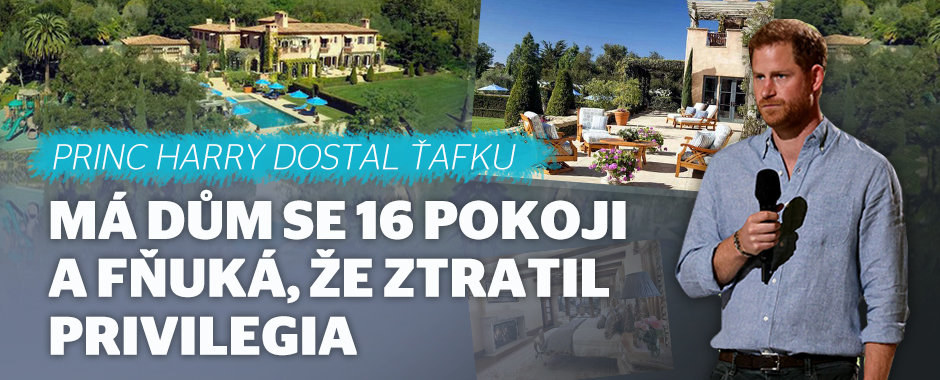 Harry fňukal, že přišel o privilegia: A váš dům se 16 koupelnami je co, vmetla mu spisovatelka Harry fňukal, že přišel o privilegia: A váš dům se 16 koupelnami je co, vmetla mu spisovatelka