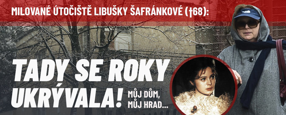 Milované útočiště Libušky Šafránkové (†68): Můj dům, můj hrad! Milované útočiště Libušky Šafránkové (†68): Můj dům, můj hrad!