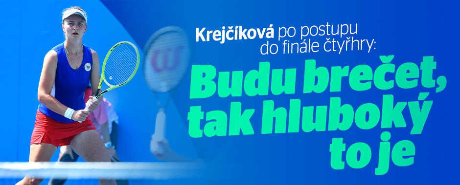 Krejčíková: Budu brečet, tak hluboký to je. Siniaková nechce dny volna Krejčíková: Budu brečet, tak hluboký to je. Siniaková nechce dny volna