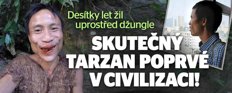 Skutečný Tarzan (†52) strávil desítky let v džungli: Unikátní snímky zachycují první setkání s civilizací! Skutečný Tarzan (†52) strávil desítky let v džungli: Unikátní snímky zachycují první setkání s civilizací!