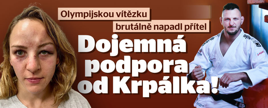 Olympijskou šampionku brutálně napadl vlastní přítel. Zastal se jí Krpálek! Olympijskou šampionku brutálně napadl vlastní přítel. Zastal se jí Krpálek!