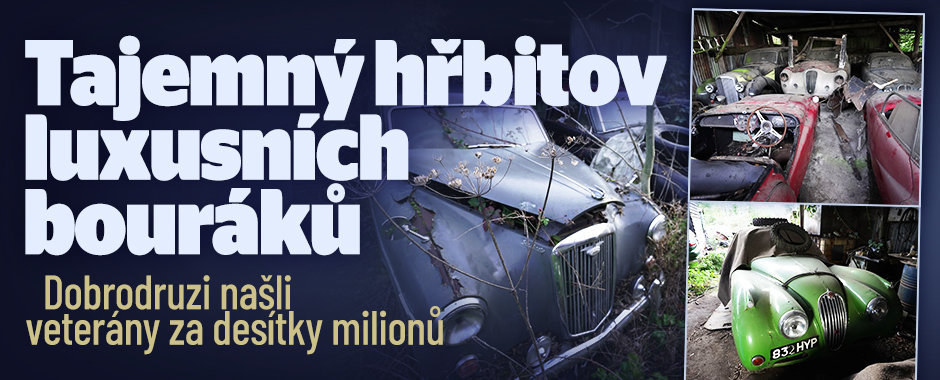 Průzkumníci našli hřbitov luxusních aut: Veterány skryté na odlehlé farmě mají cenu přes 14 milionů! Průzkumníci našli hřbitov luxusních aut: Veterány skryté na odlehlé farmě mají cenu přes 14 milionů!
