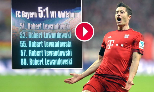 10 doteků, 5 gólů. Na Lewandowského rekord nemá Messi ani Ronaldo 10 doteků, 5 gólů. Na Lewandowského rekord nemá Messi ani Ronaldo